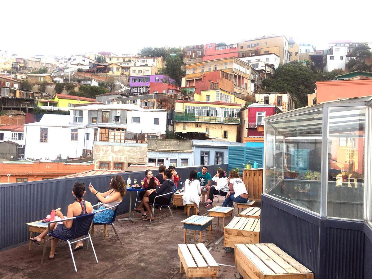 Casa Lastra Hostel Valparaiso Ngoại thất bức ảnh